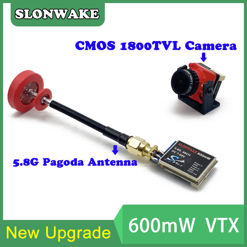 5.8G 48CH 600mW adjustable VTX - Drone Receiver 评论和价格
