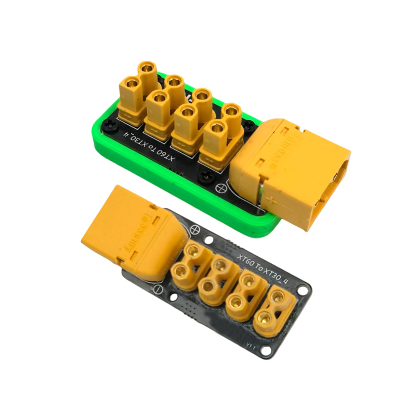 1PCS 60A XT60 to XT30 4-Channe - Drone Power Distribution Board 评论和价格