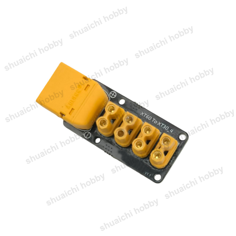 1PCS 60A XT60 to XT30 4-Channe - Drone Power Distribution Board 评论和价格