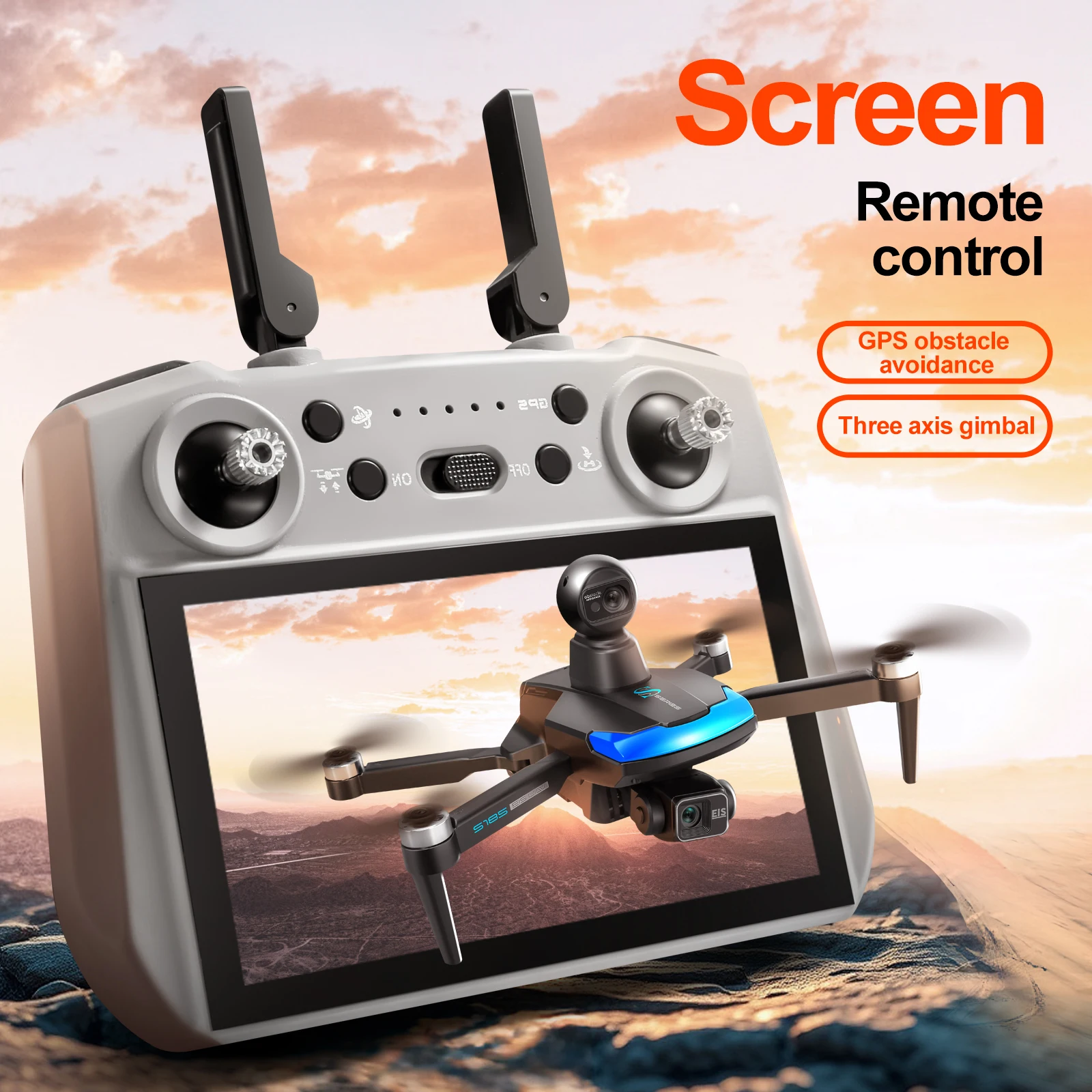 S185 Professional Drone 2.7K H - Drone Gps Mount 评论和价格
