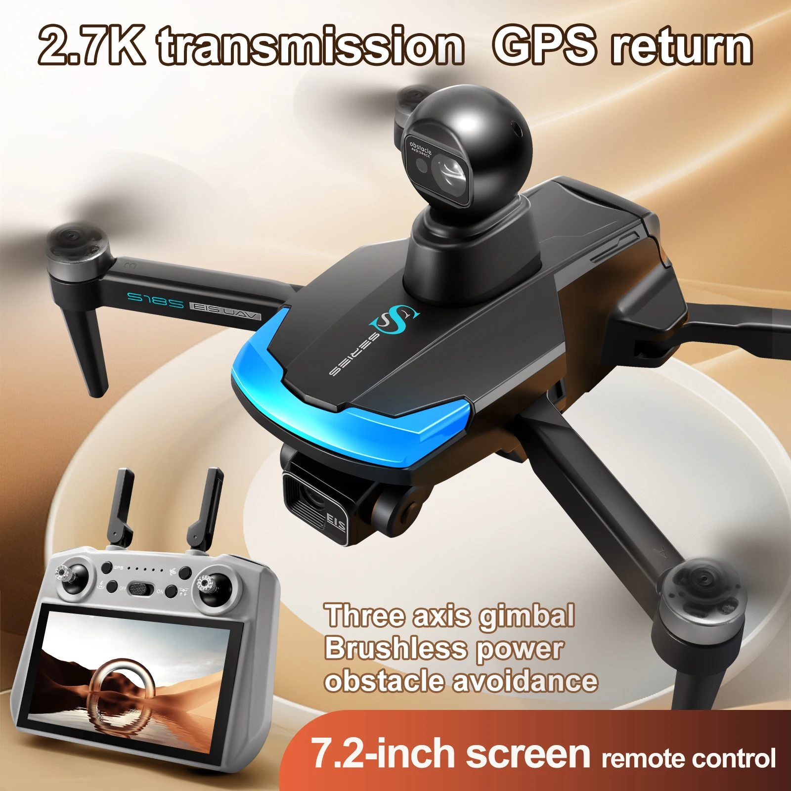 S185 Professional Drone 2.7K H - Drone Gps Mount 评论和价格