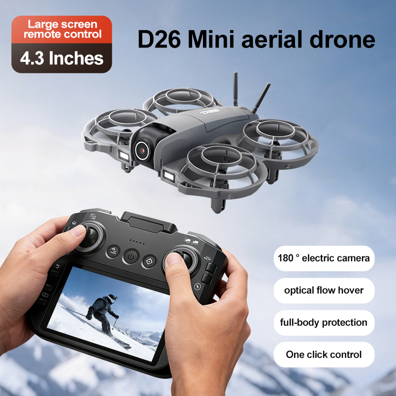 D26 Drone 4K Aerial HD 180° Ca - Drone Gimbal 评论和价格