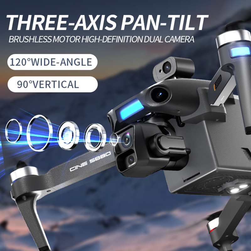 2026 New 8K Dual Camera Drone  - Drone Gps Mount 评论和价格