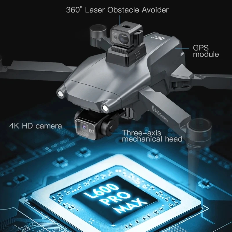L600 PRO MAX GPS Drone Profess - Drone Gps Mount 评论和价格