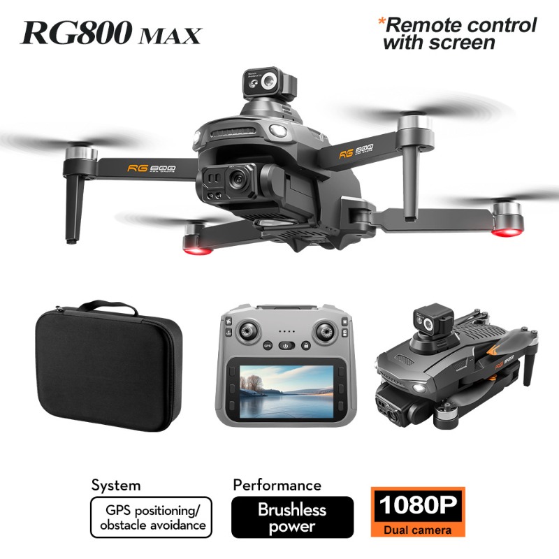 NEW RG800 MAX Drone 1080P HD C - Drone Gimbal 评论和价格