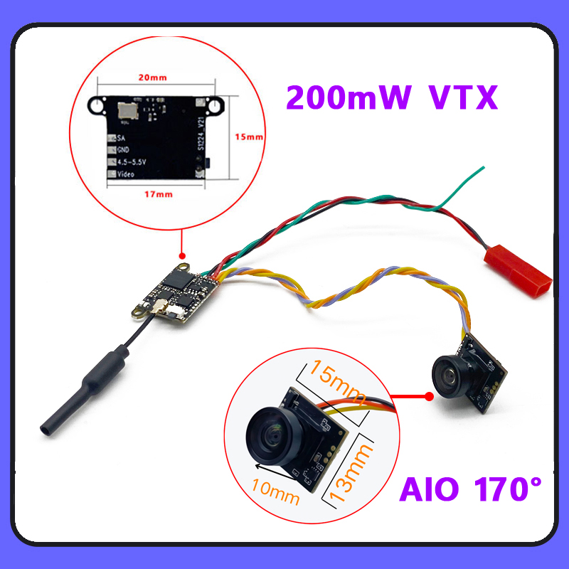 SLONWAKE 5.8G 1200TVL FPV Came - Drone Receiver 评论和价格