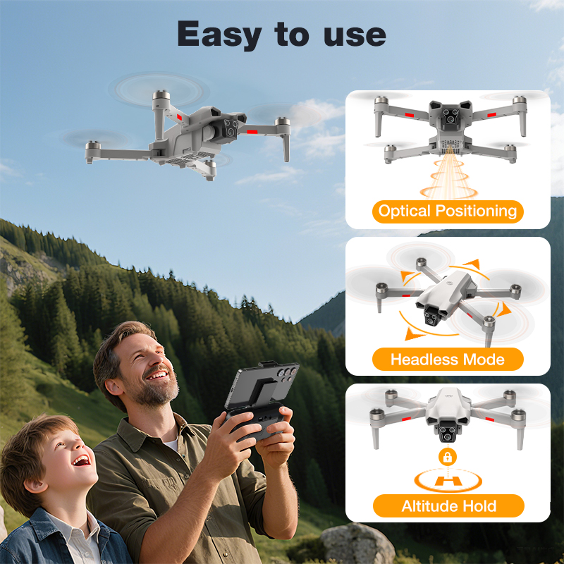 NEW Hot L017 Pro Drone Brushle - Drone Gps Mount 评论和价格